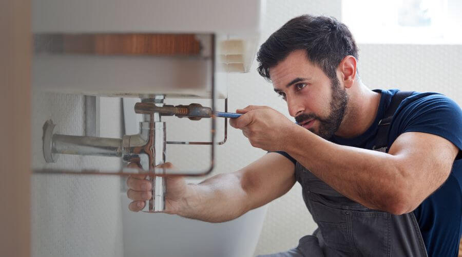 Tankless water heater installation in Kaktovik, AK